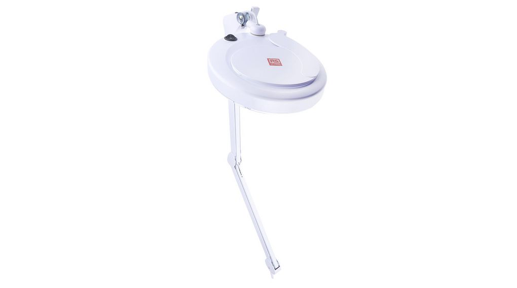 LED-Lupenleuchte mit Tischklemme, 1.75x, 125mm, 14.5W